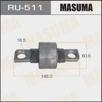 Сайлентблок заднего продольного рычага Mazda 6 (02-07) Masuma RU511 (фото 1)