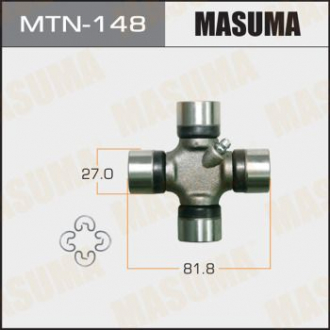 Крестовина карданного вала (27x81.8) Nissan Navara (05-), Pathfinder (05-14)/ To Masuma MTN148 (фото 1)
