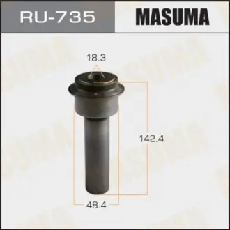 Сайлентблок переднього підрамника задній Nissan Juke (10-), Qashqai (06-1315-), X Masuma RU735