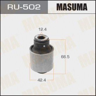 Сайлентблок заднего поперечного рычага задний Toyota Avensis (03-08) MAS Masuma RU502