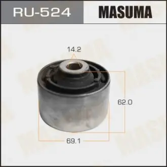 Сайлентблок заднего продольного рычага Nissan Qashqai (06-13), X-Trail (07-) (RU Masuma RU524 (фото 1)