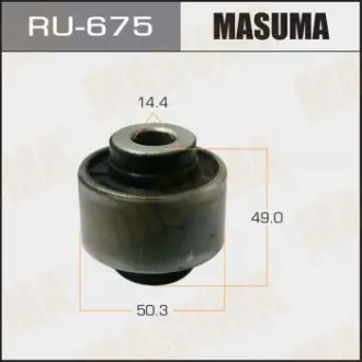 Сайлентблок переднього нижнього важеля Nissan Juke (10-), Leaf (12-), Teana (08-14 Masuma RU675