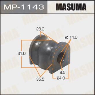 Втулка стабилизатора заднего Honda Accord (02-08) (Кратно 2 шт) Masuma MP1143