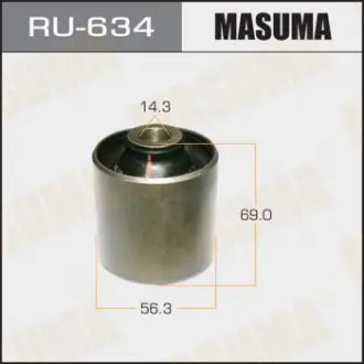 Сайлентблок заднього поздовжнього важеля Toyota Land Cruiser (07-) Masuma RU634