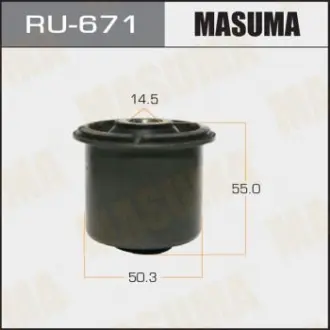 Сайлентблок переднего верхнего рычага Nissan Patrol (10-) Masuma RU671