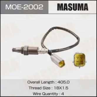 Датчик кислорода (лямбда-зонд) Nissan X-Trail (07-10) / Renault Koleos (08-16) (Masuma MOE2002