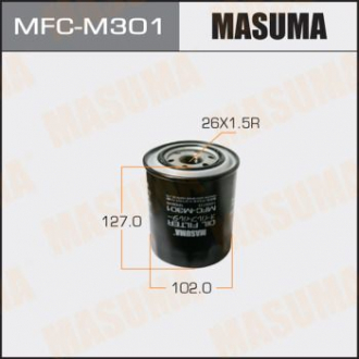 Фильтр масляный Mitsubishi L200 (05-), Pajero Sport (09-15) D 2.5 MASU Masuma MFCM301