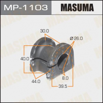 Втулка стабилизатора заднего Mitsubishi Pajero (06-) (Кратно 2 шт) Masu Masuma MP1103 (фото 1)