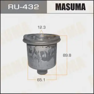 Сайлентблок задньої балки Nissan Note (05-12), Tida (04-12) Masuma RU432