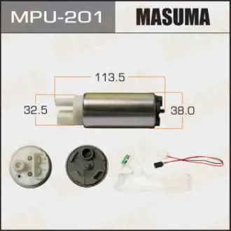 Бензонасос электрический (+сеточка) Nissan/ Subaru Masuma MPU201