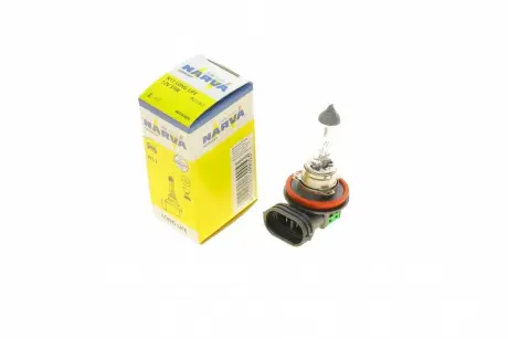 Автолампа H11 PGJ19-2 55 W прозрачная NARVA 480783000
