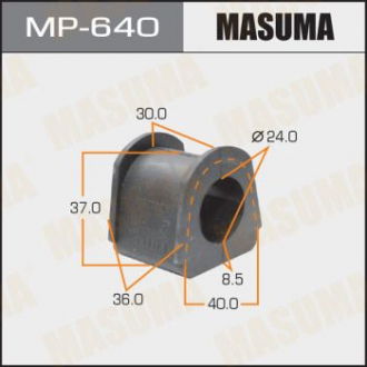 Втулка стабилизатора заднего Mitsubishi Pajero (-00) (Кратно 2 шт) Masum Masuma MP640