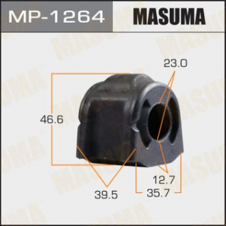 Втулка стабилизатора переднего Subaru Forester (12-), XV (12-) (Кратно 2 шт) (MP Masuma MP1264 (фото 1)