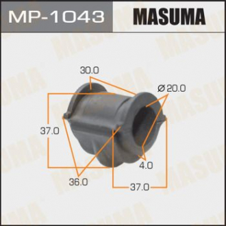 Втулка стабилизатора переднего Nissan Almera (00-06) (Кратно 2 шт) Masu Masuma MP1043