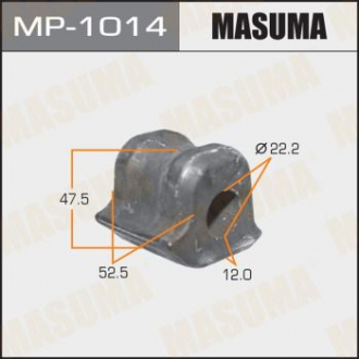 Втулка стабилизатора переднего левая Toyota RAV 4 (05-08), Prius (09-15) (Masuma MP1014 (фото 1)