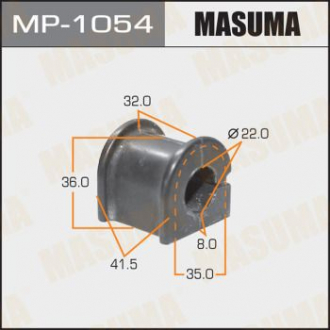 Втулка стабилизатора переднего Toyota Corolla (01-06), Prius (03-08) (Кратно 2 ш Masuma MP1054