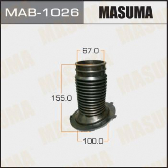 Пыльник амортизатора переднего Toyota Avalon, Camry (-02) Masuma MAB1026