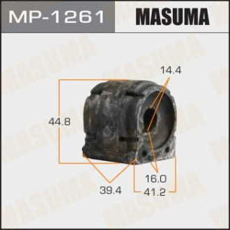 Втулка стабилизатора заднего Mazda CX-5 (18-), 3 (13-) (Кратно 2 шт) Ma Masuma MP1261 (фото 1)