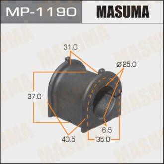 Втулка стабилизатора переднего Lexus ES 200, 300, 350 (12-) (Кратно 2 шт) (MP119 Masuma MP1190 (фото 1)