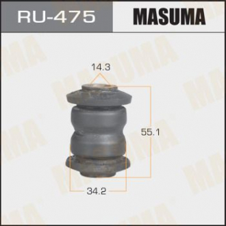 Сайлентблок переднего нижнего рычага Nissan Almera Classic (06-12) MASUM Masuma RU475