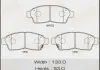 Колодка тормозная передняя Toyota Camry (-00), RAV 4 (-00) Masuma MS1322 (фото 1)