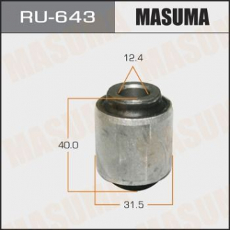 Сайлентблок задней цапфы Nissan Teana (08-14) Masuma RU643 (фото 1)