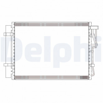 Конденсер кондиционера Delphi CF20303