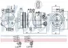 Компресор кондиціонера NISSENS 890643 (фото 10)
