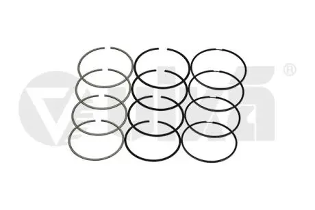 Комплект поршневых колец (на двс) Skoda Octavia 1,8/2,0L (13-)/VW Golf (13-),Pas VIKA 11981570401