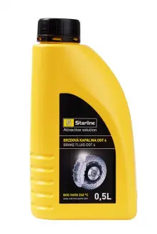 Тормозная жидкость /DOT 4/500 мл. / STARLINE ACST028