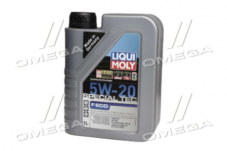 Масло моторное. Special Tec ECO 5W-20 (Канистра 1л) LIQUI MOLY 3840