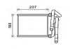 Радіатор обігрівача TOTOTA (AVA) AVA COOLING TOA6727 (фото 1)
