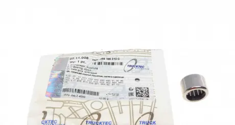 Фото 1 - подшипник игольчатый Trucktec automotive 07.11.008 Подшипник игольчатый Trucktec automotive 07.11.008 (фото 1)