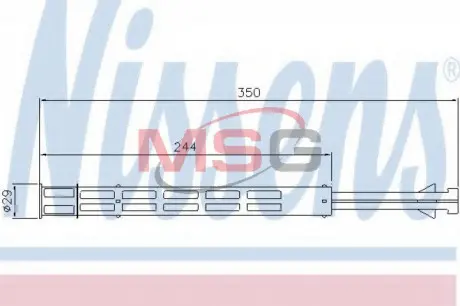 Осушитель кондиционера NISSENS 95502