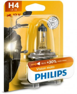 Автолампа H4 P43t-38 55 W 60 W прозрачная PHILIPS 12342PRBW