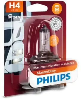 Автолампа MasterDuty H4 P43t-38 70 W 75 W прозора PHILIPS 13342MDB1 (фото 1)