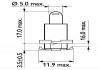 Автолампа Standard BAX B8,5d/2 1,2 W прозрачная PHILIPS 24029CP (фото 3)