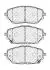 Тормозные колодки дисковые FERODO FDB5146 (фото 2)