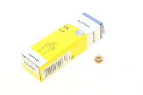 Автолампа 12V 1.5W BX8.4d (Бежева) (в щиток приладів) NARVA 170483000 (фото 1)