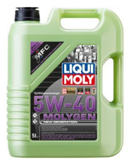 Масло моторное Molygen New Generation 5W-40 5л LIQUI MOLY 8536