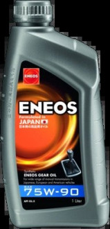 Масло трансмисс. 75W-90 GEAR OIL API GL-5, 1л, синт. Eneos EU0080401N