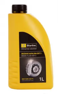 Гальмівна рідина / DOT 3 / 1 л. / STARLINE ACST027