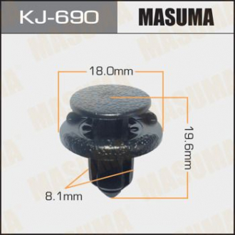 Клипса (кратно 50) Masuma KJ-690 (фото 1)