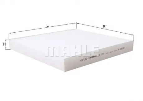 Фильтр, воздух во внутреннем пространстве MAHLE KNECHT LA1594