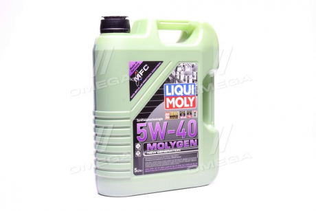 Масло моторное Molygen New Generation 5W-40 (Канистра 5л) LIQUI MOLY 9055/8536