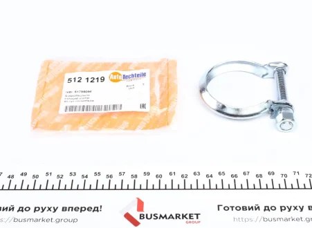 Хомут глушника AUTOTECHTEILE 512 1219