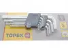 Ключи шестигранные 1.5-10 мм, набор 9шт.*1 уп. Topex 35D956 (фото 3)