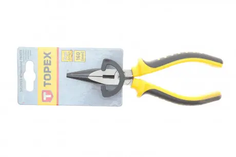 Плоскогубцы удлиненные прямые, 160 мм.. Topex 32D101