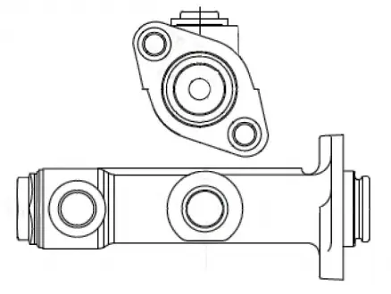ЦИЛИНДР СЦЕПЛЕНИЯ ГЛАВНЫЙ BOSCH 0 986 486 000
