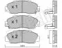 Комплект тормозных колодок Metelli 22-0298-0 (фото 1)